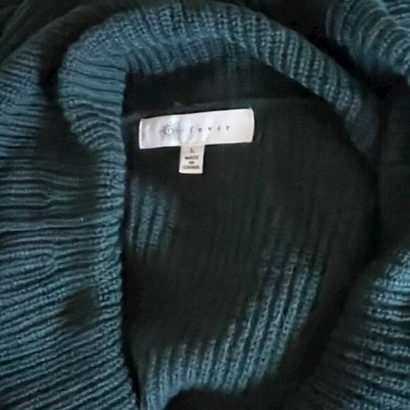 Fever Wintergreen Cowl Neck Sweater - L - Picture 4 of 4